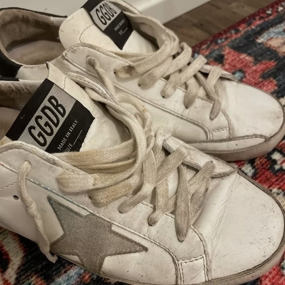 Golden Goose White,Black,Gold Superstar Shoes Womens UK 36 US 6 - Picture 5 of 7